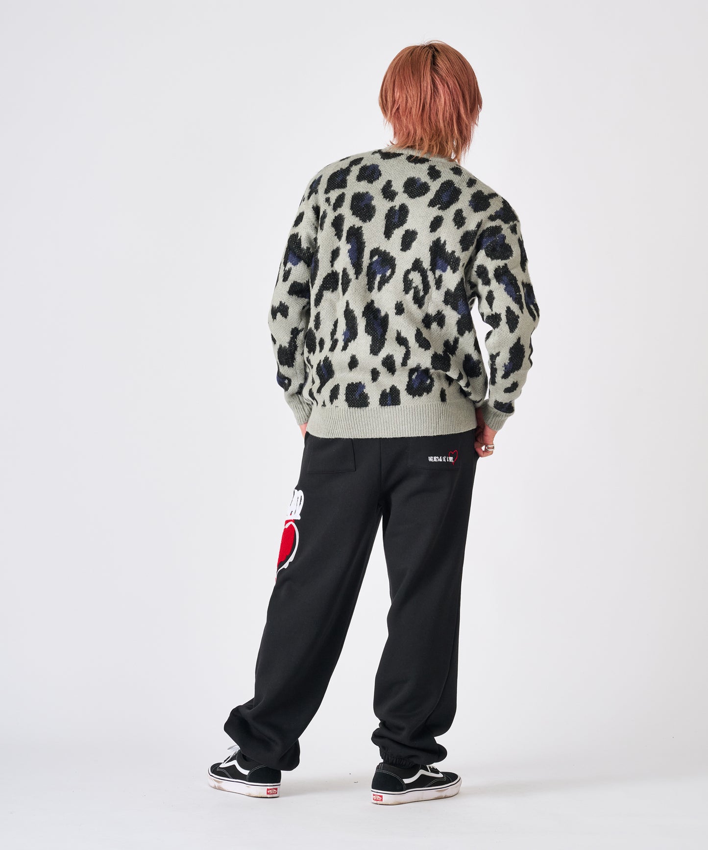 ハートサガラ刺繍パンツ