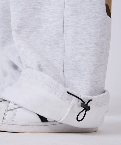 バックアーチプリントスウェットパンツ