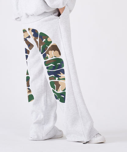 バックアーチプリントスウェットパンツ