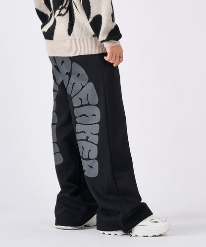 バックアーチプリントスウェットパンツ