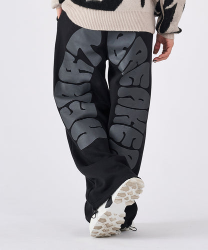 バックアーチプリントスウェットパンツ