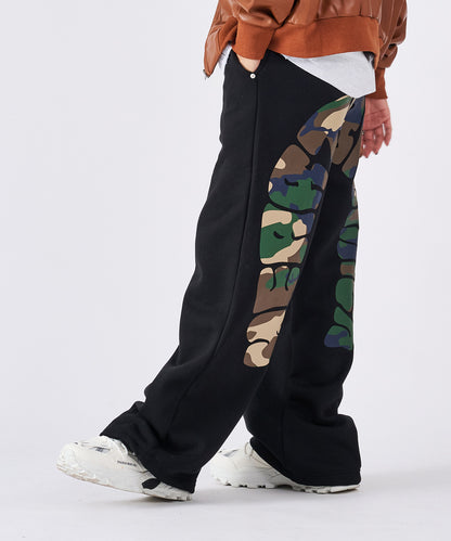 バックアーチプリントスウェットパンツ