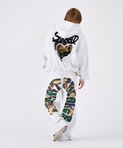 バックアーチプリントスウェットパンツ