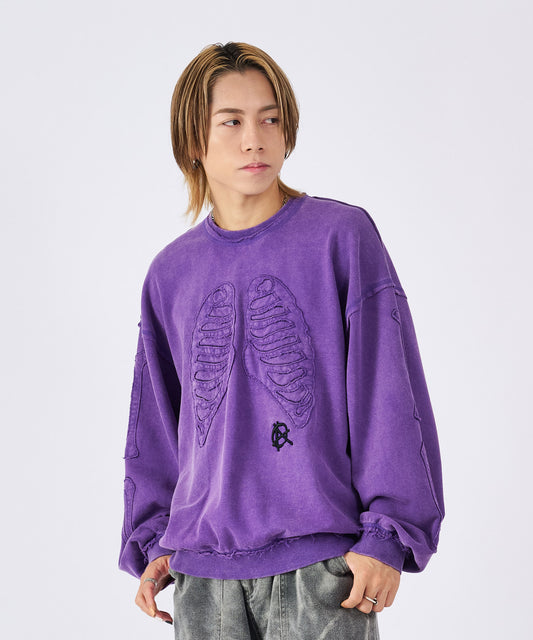 ボーンアップリケトレーナー