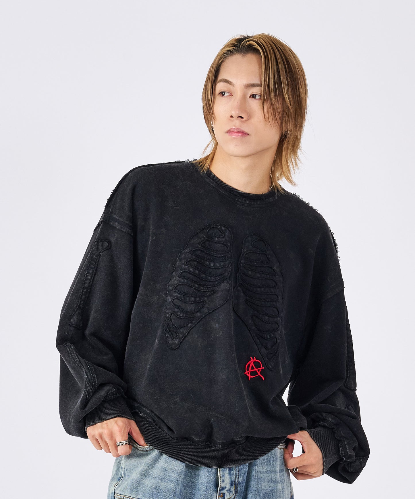 ボーンアップリケトレーナー