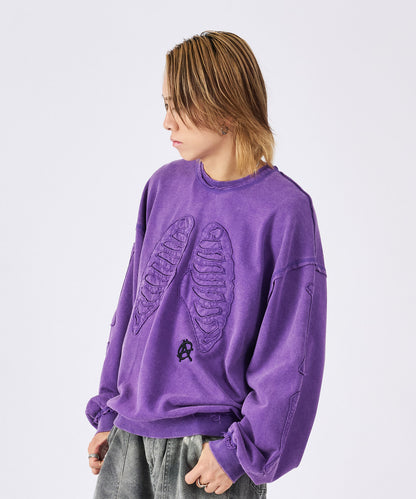 ボーンアップリケトレーナー