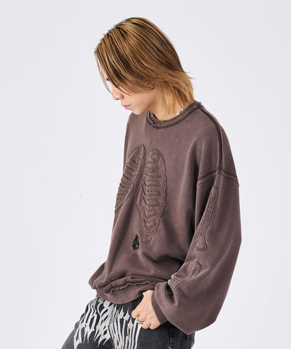 ボーンアップリケトレーナー