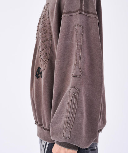 ボーンアップリケトレーナー