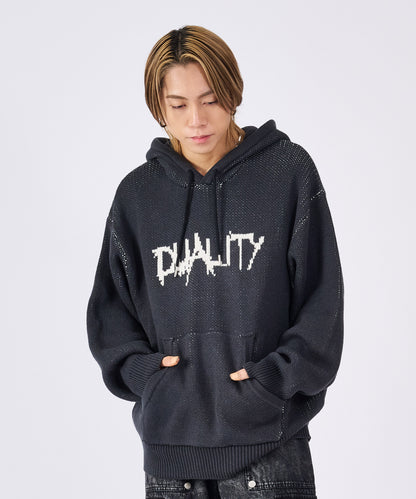 モールジャガードパーカー