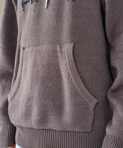 モールジャガードパーカー