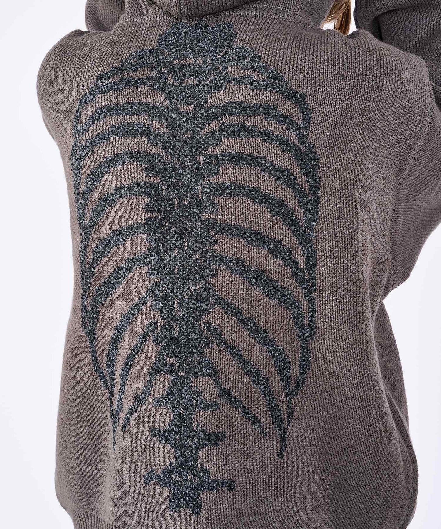 モールジャガードパーカー