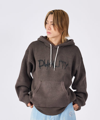 モールジャガードパーカー