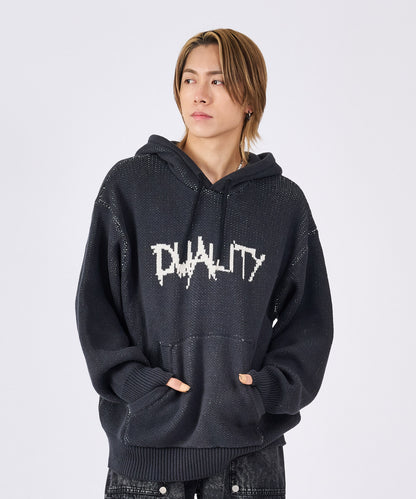 モールジャガードパーカー