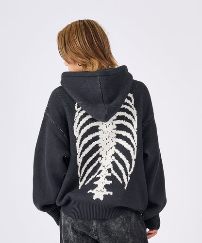 モールジャガードパーカー