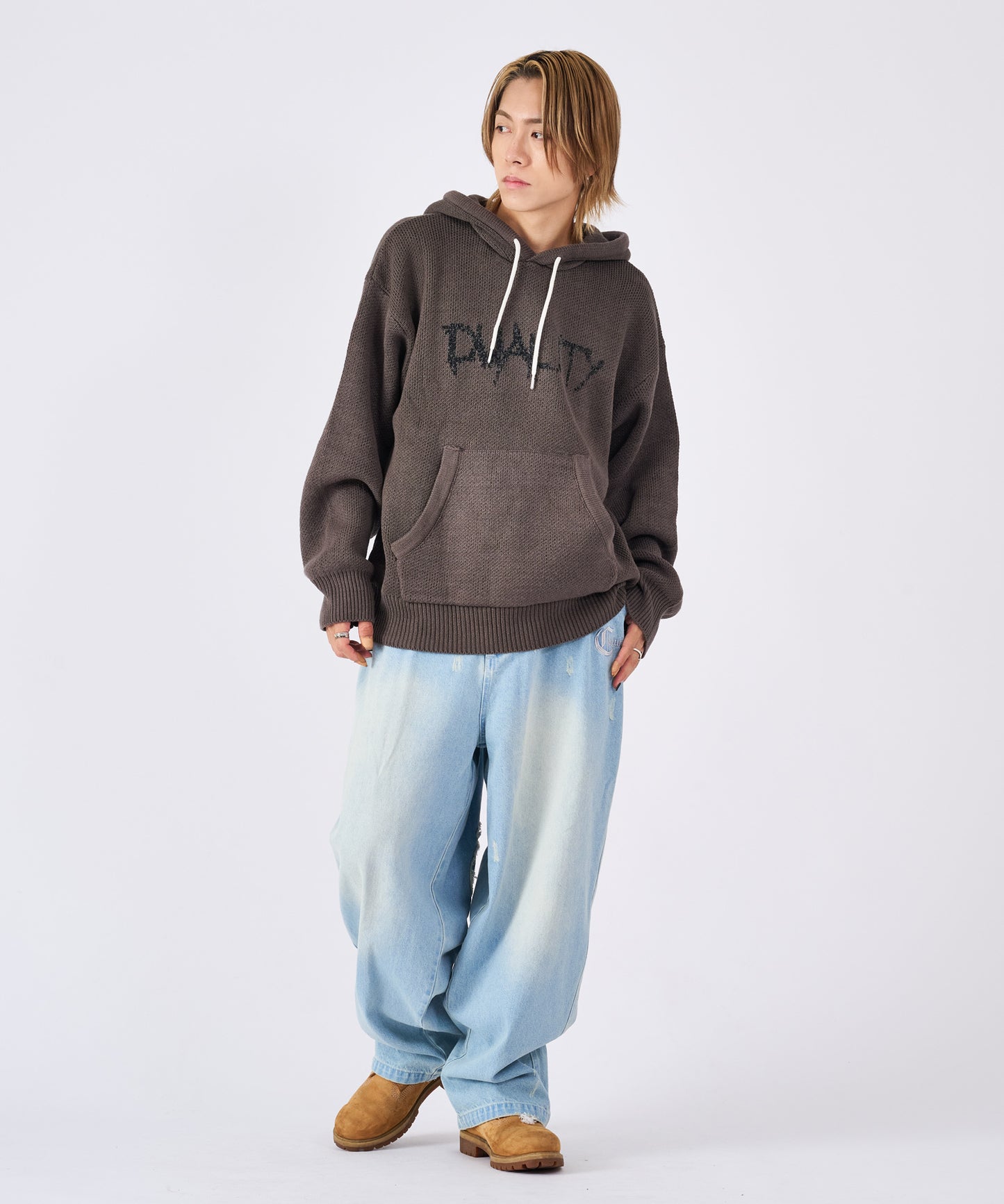 モールジャガードパーカー