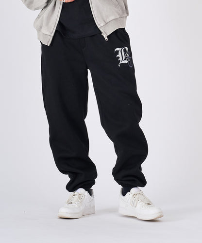 ロゴ刺繍スウェットパンツ