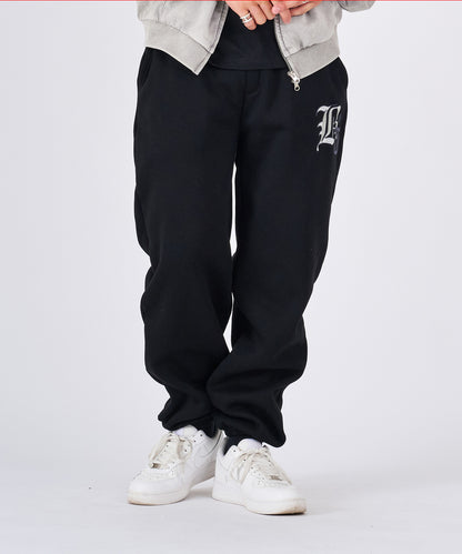 ロゴ刺繍スウェットパンツ