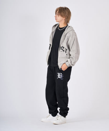 ロゴ刺繍スウェットパンツ