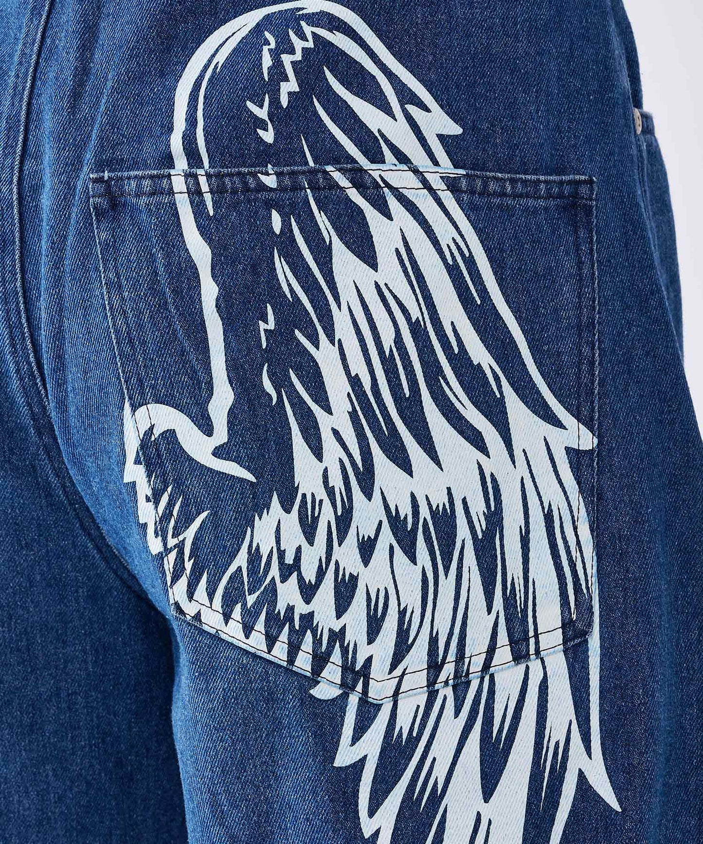 フェザーロゴパンツ