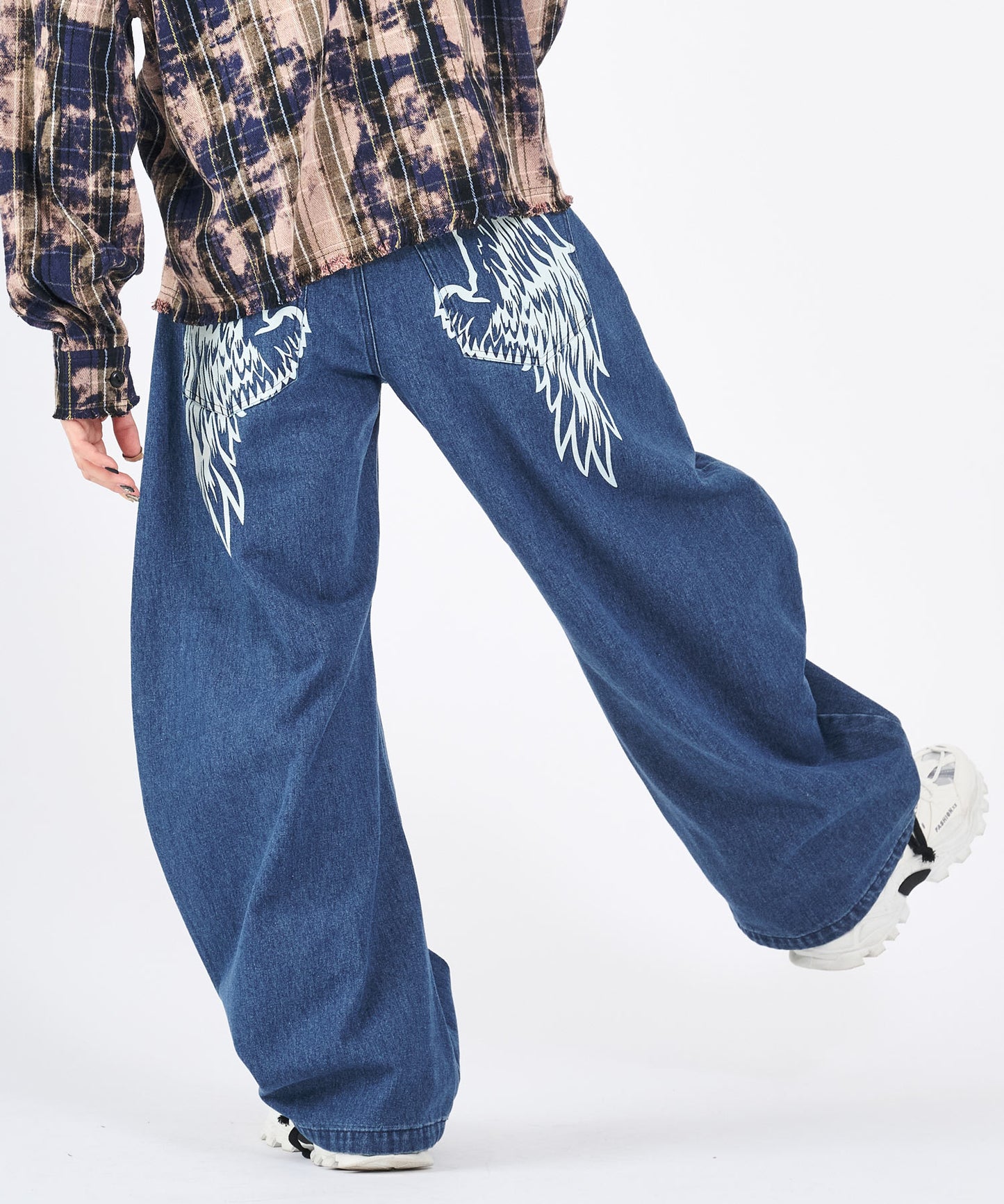 フェザーロゴパンツ