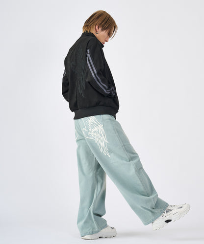 フェザーロゴパンツ
