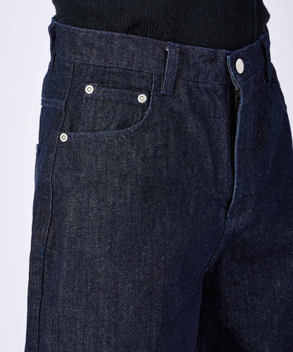 バックアーチロゴデニムパンツ