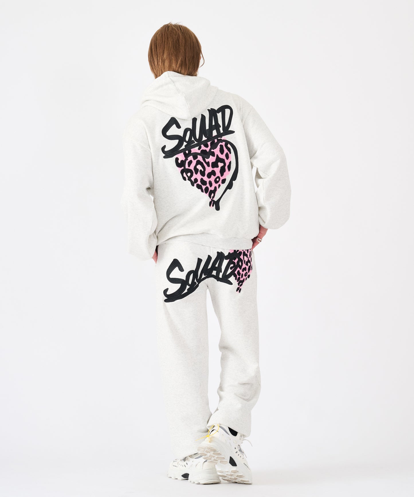 ハートサガラ刺繍セットアップ