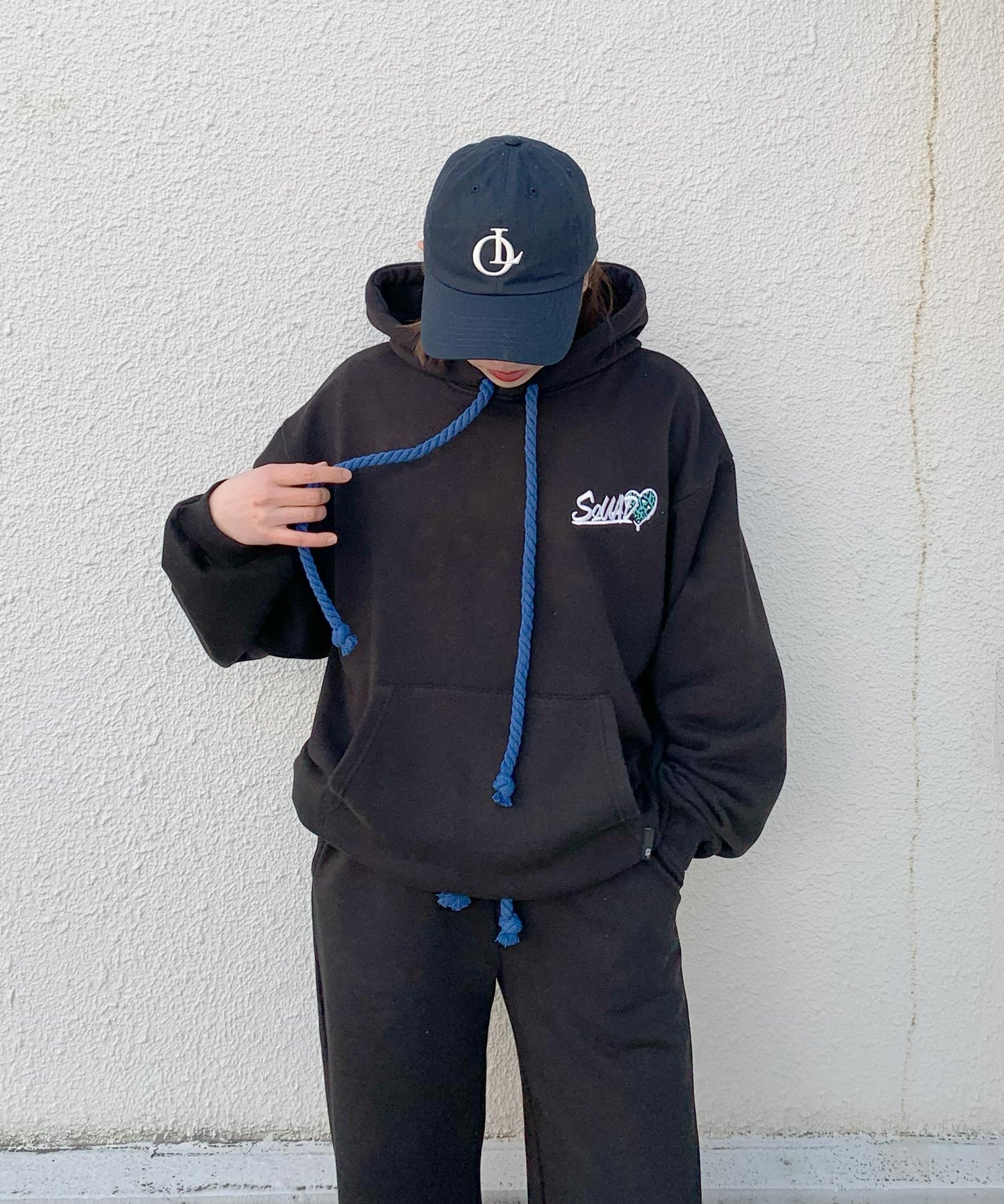 ハートサガラ刺繍セットアップ