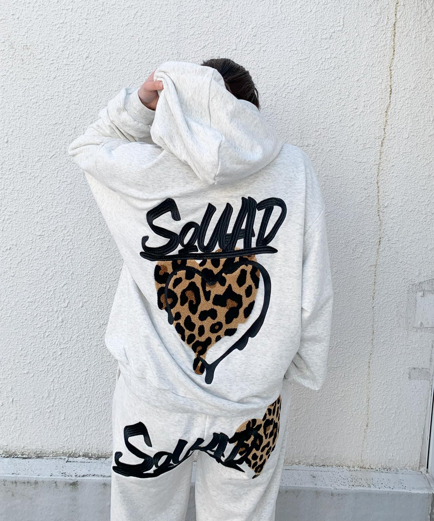 ハートサガラ刺繍セットアップ