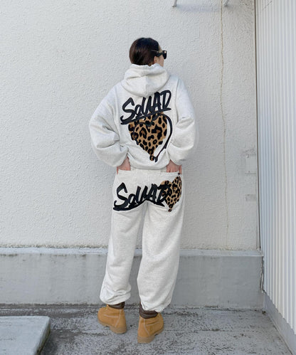 ハートサガラ刺繍セットアップ