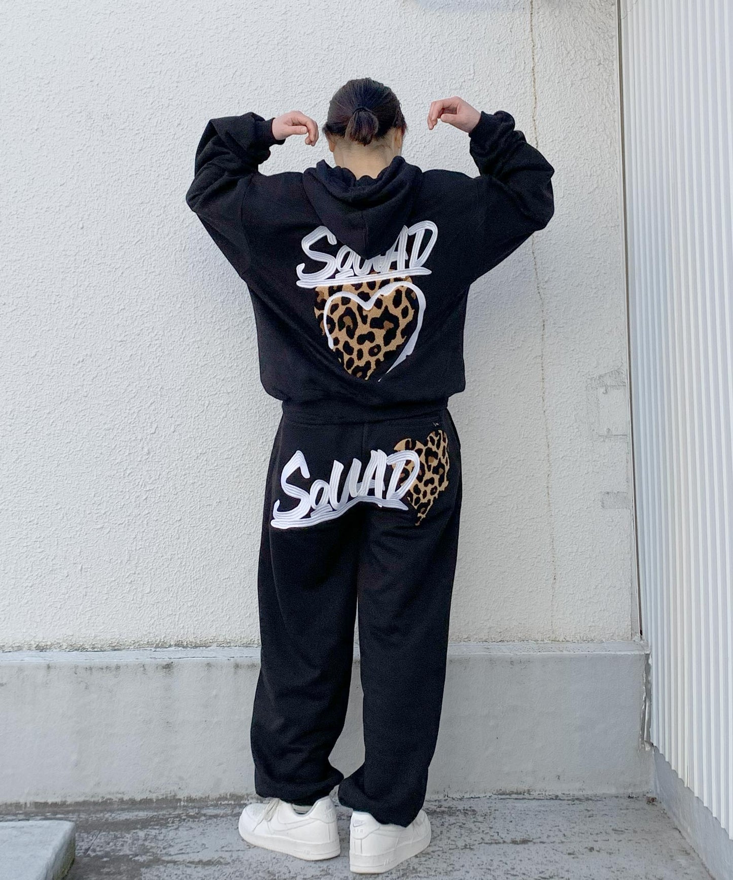 ハートサガラ刺繍セットアップ