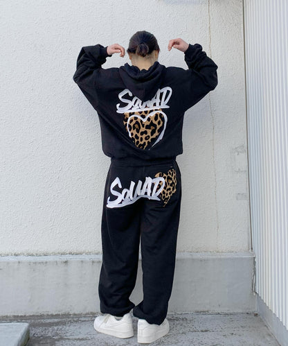 ハートサガラ刺繍セットアップ