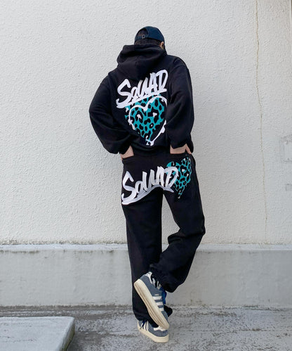 ハートサガラ刺繍セットアップ