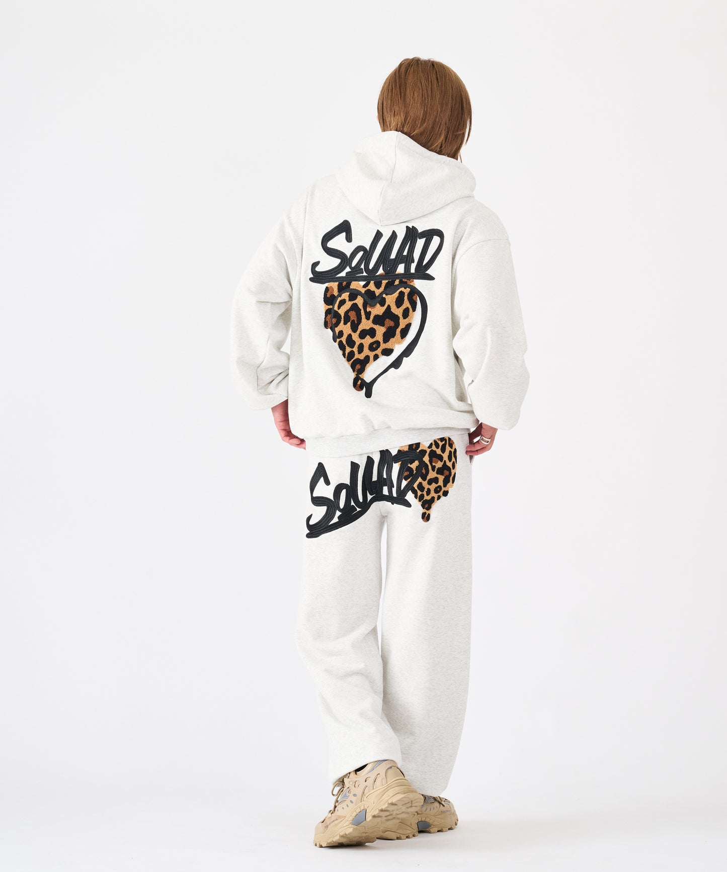 ハートサガラ刺繍セットアップ