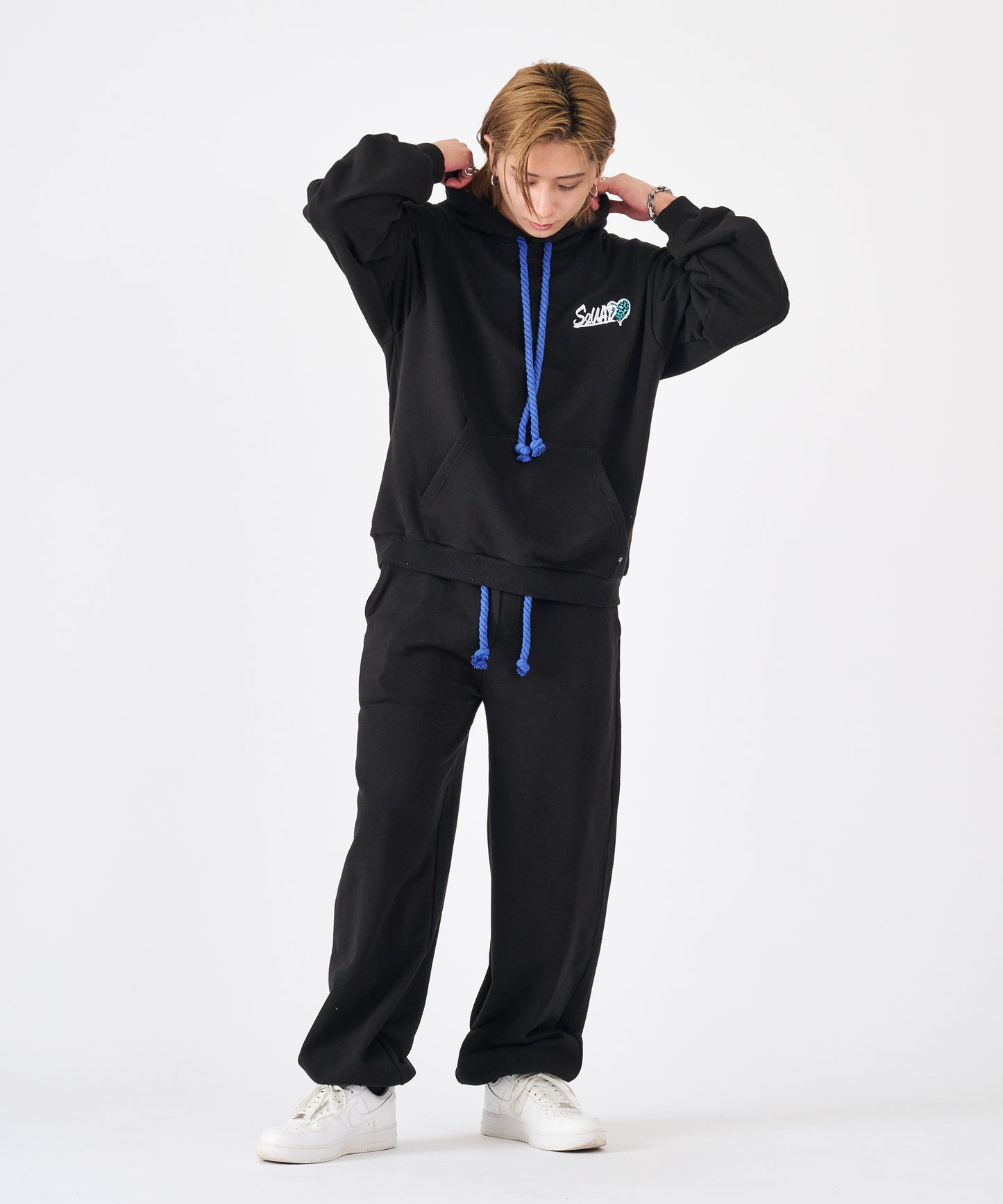 ハートサガラ刺繍セットアップ