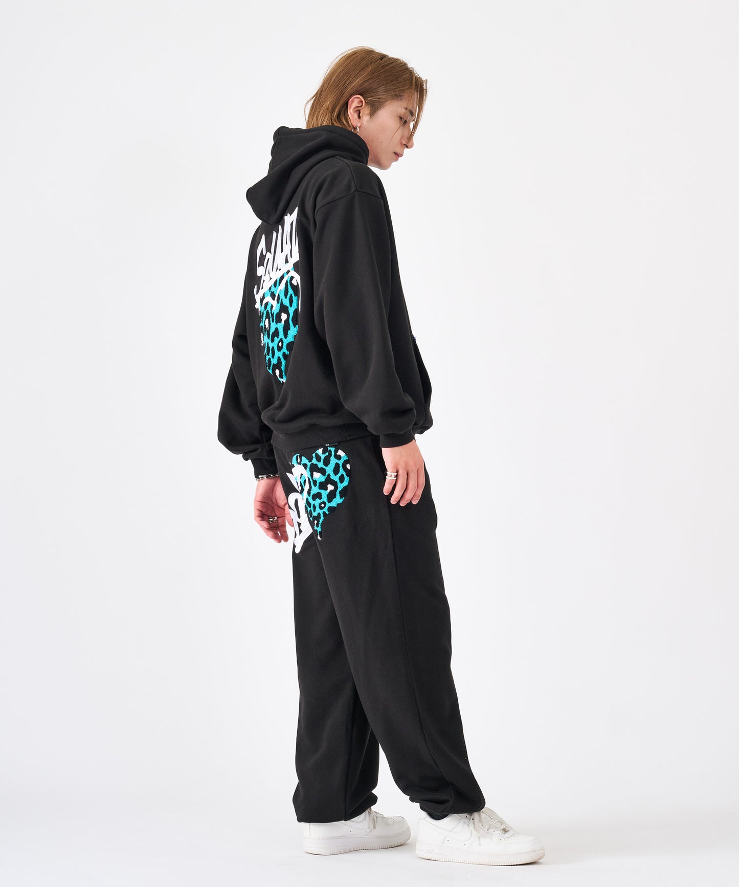 ハートサガラ刺繍セットアップ