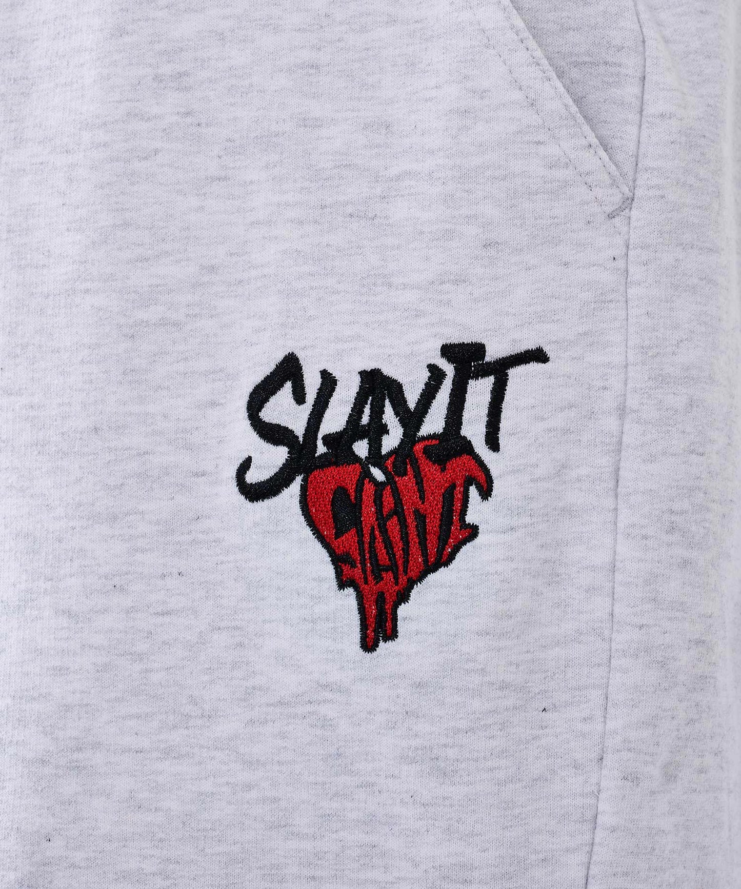 ハートワンポイントロゴ刺繍セットアップ