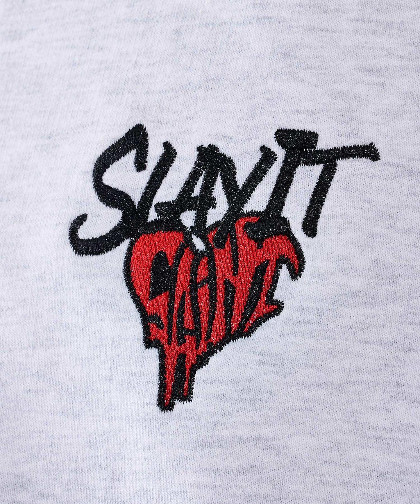 ハートワンポイントロゴ刺繍半袖Tee