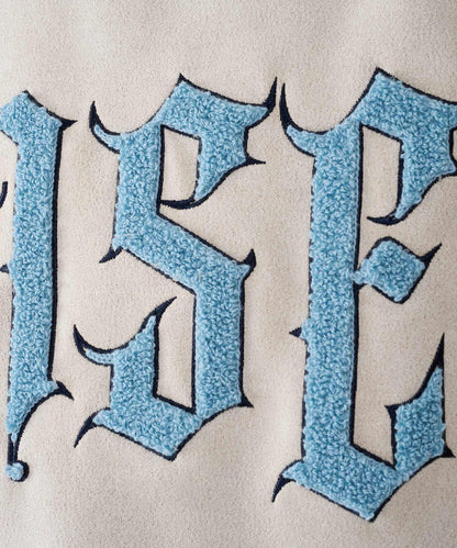 カットスエード　サガラ刺繍半袖Tシャツ