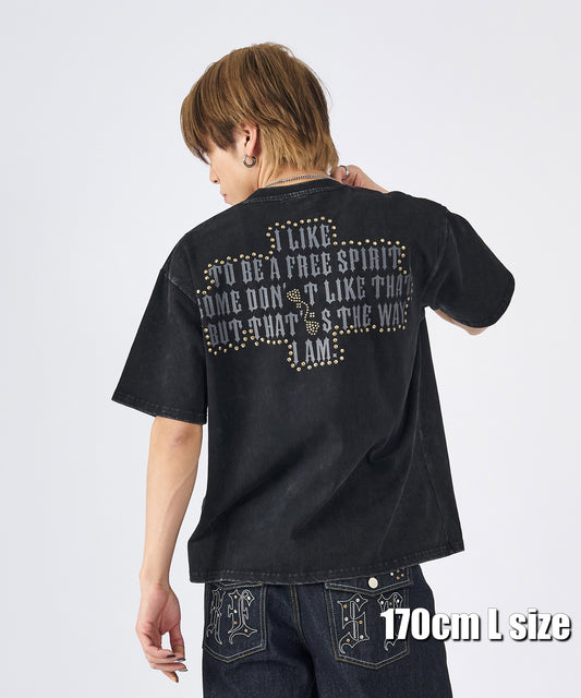ホットフィックスロゴ半袖Tee