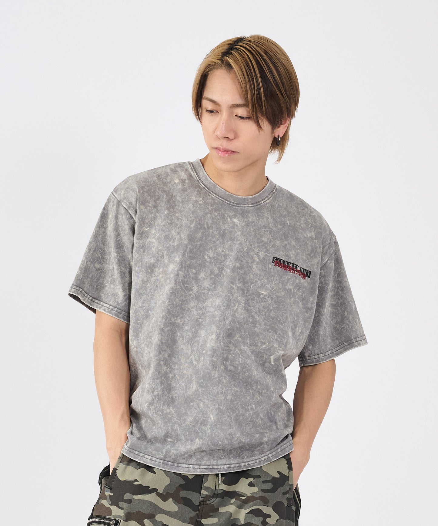 ホットフィックスロゴ半袖Tee