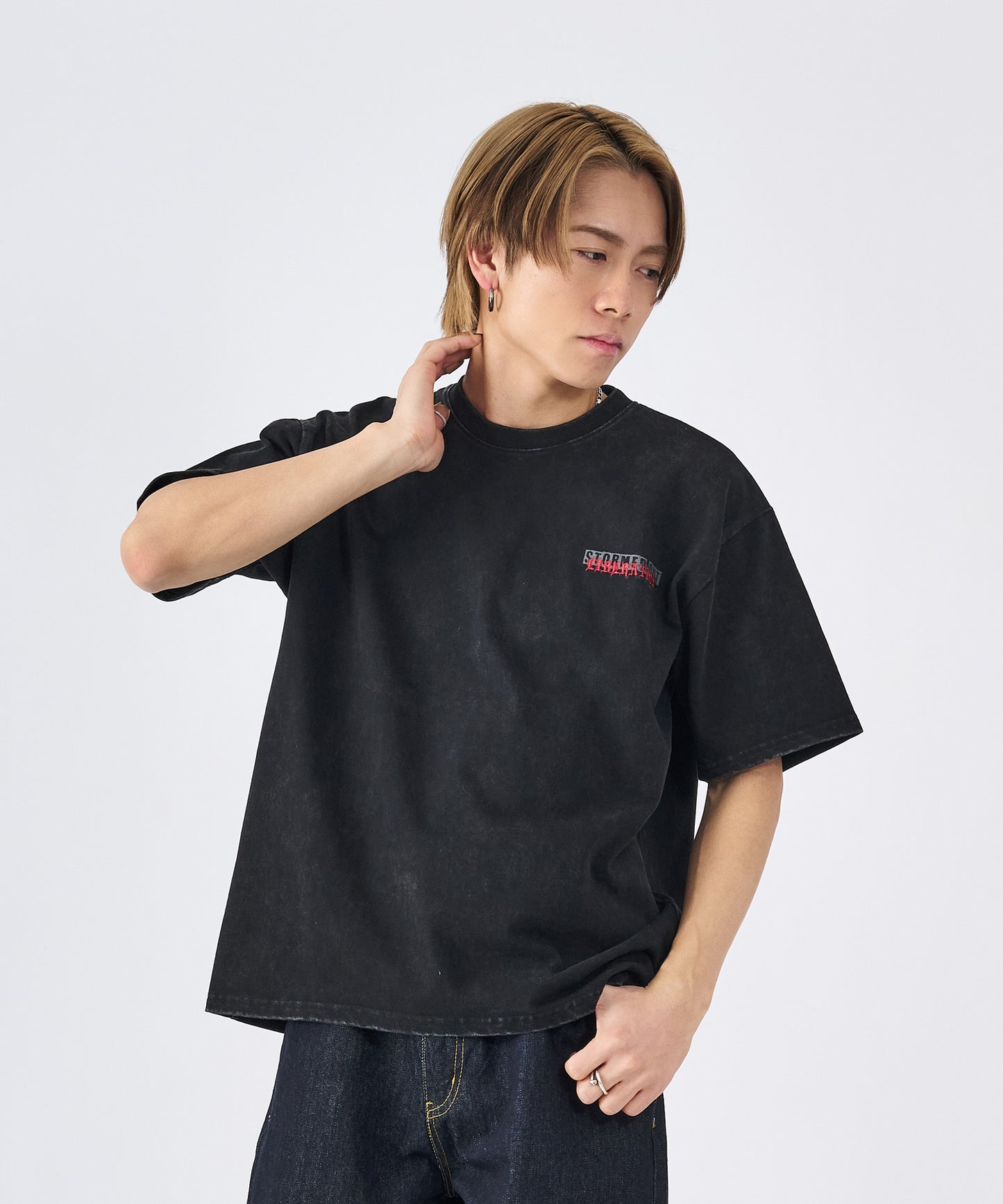 ホットフィックスロゴ半袖Tee