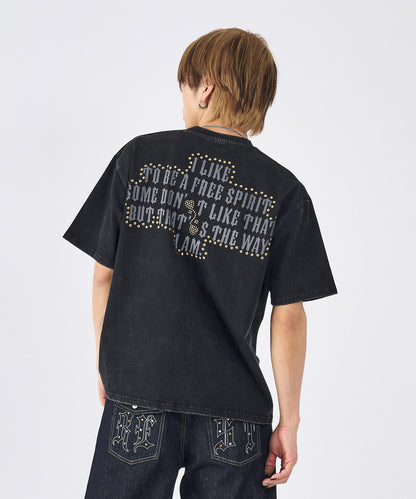 ホットフィックスロゴ半袖Tee