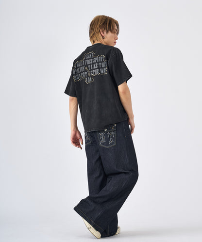 ホットフィックスロゴ半袖Tee