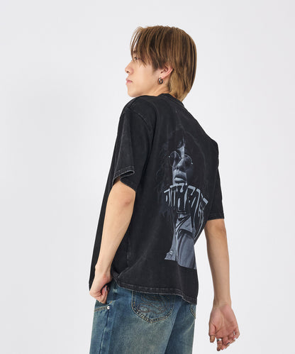バックコラージュ半袖Tee
