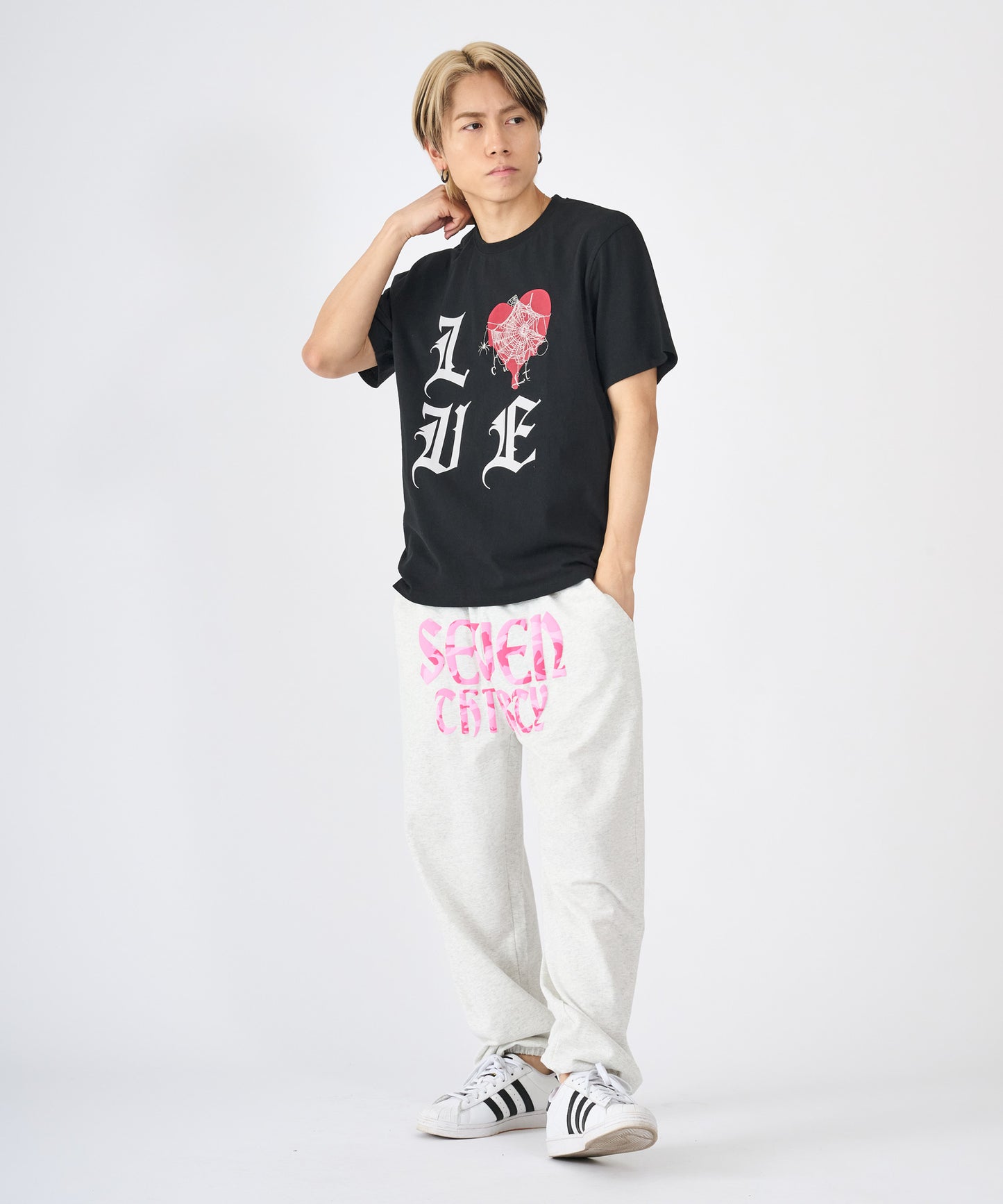 ハートスパイダー半袖Tee