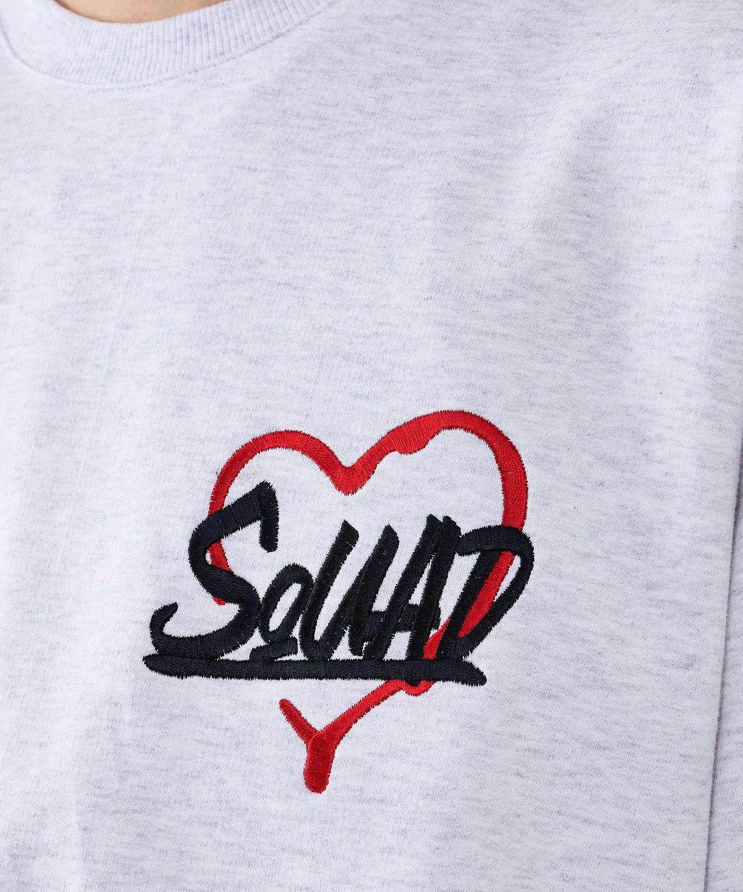 ハートサガラ刺繍半袖Tee