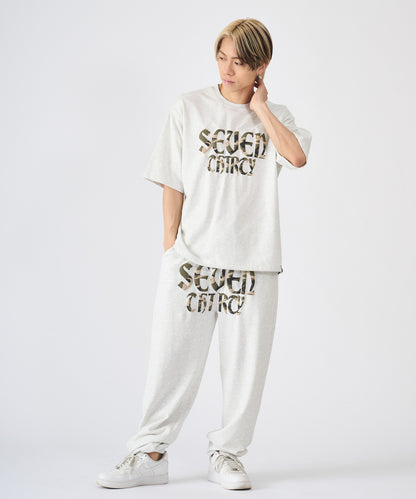 カモフラ発泡プリントセットアップ