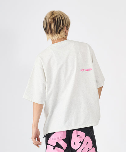 カモフラ発泡プリント半袖Tシャツ