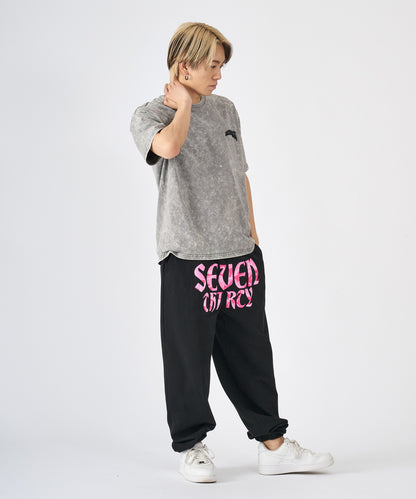 カモフラ発泡プリントスウェットパンツ